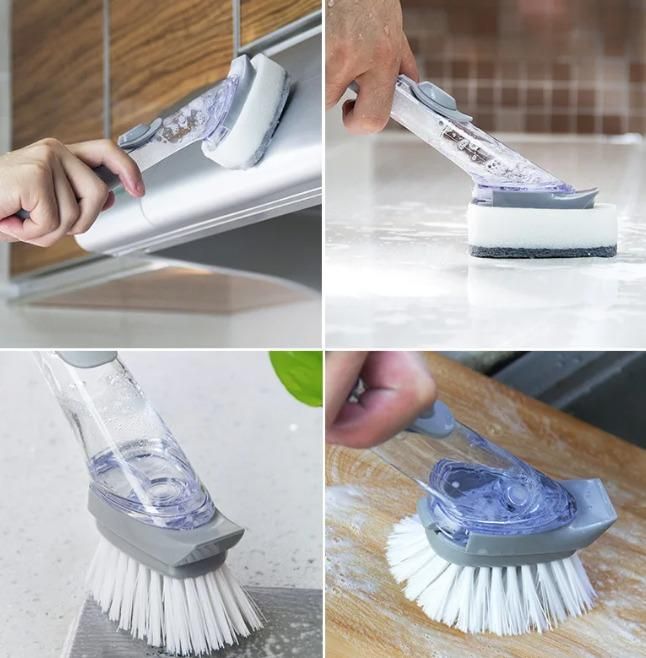 handle Liquid Cleaning Brush