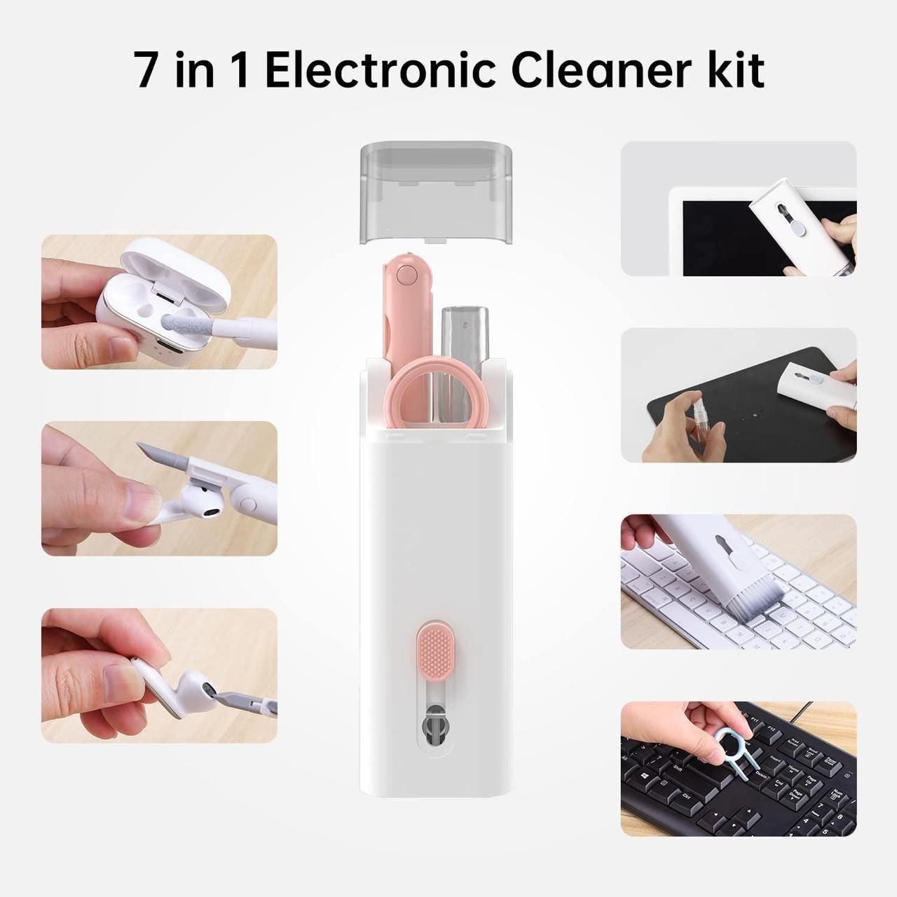 7 in 1  Electronic Cleaner Kit with Brush